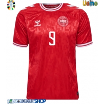 Maglie da calcio Danimarca Rasmus Hojlund #9 Prima Maglia Europei 2024 Manica Corta